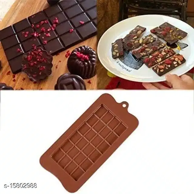 Silicone Chocolate Moulds, Brown