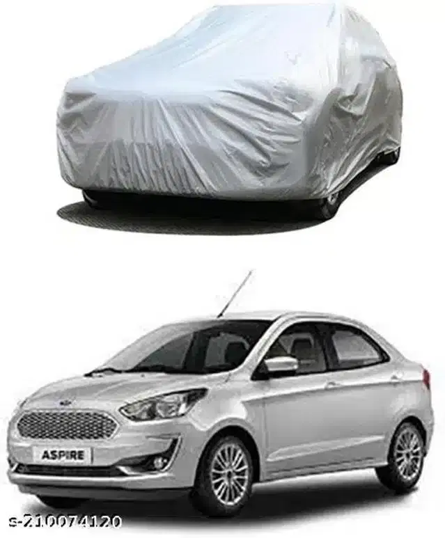 Taffeta Waterproof Car Cover for Ford Figo Aspire, Multicolor