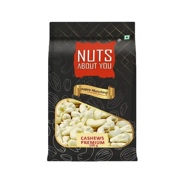 Nuts About You Cashew Premium Whole W320 500 g