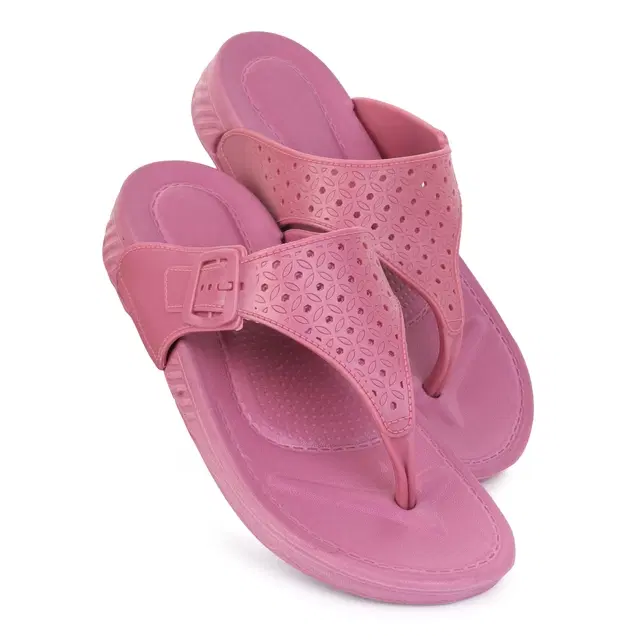 Flipflops for Women (Peach, 6)