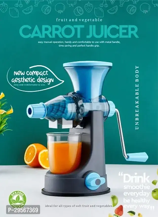 Manual Fruit Juicer, Blue