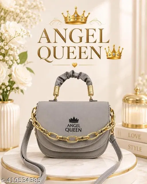 Sling Bag for Women (Grey, 600 g)