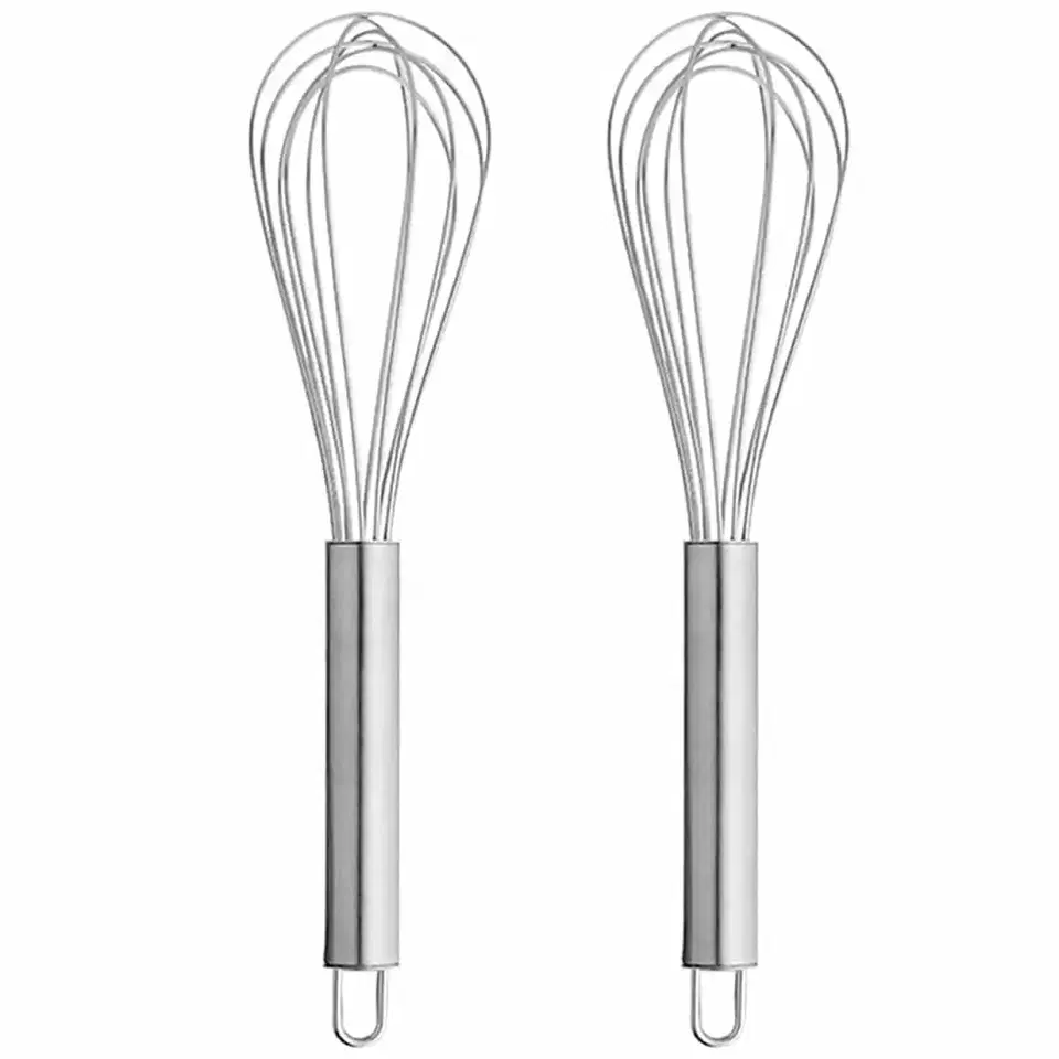 Oc9 Stainless Steel Egg Whisk For Kitchen, Pack Of 2, Oc-50