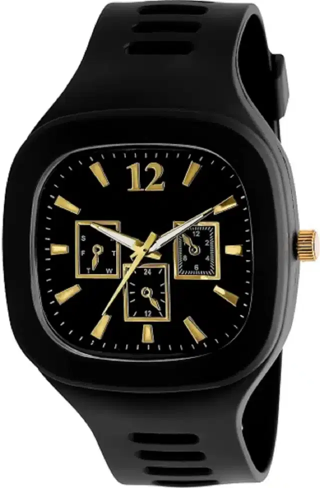 Analog Watch for Kids (Black)