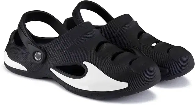 EVA Clogs for Men (Black, 6)