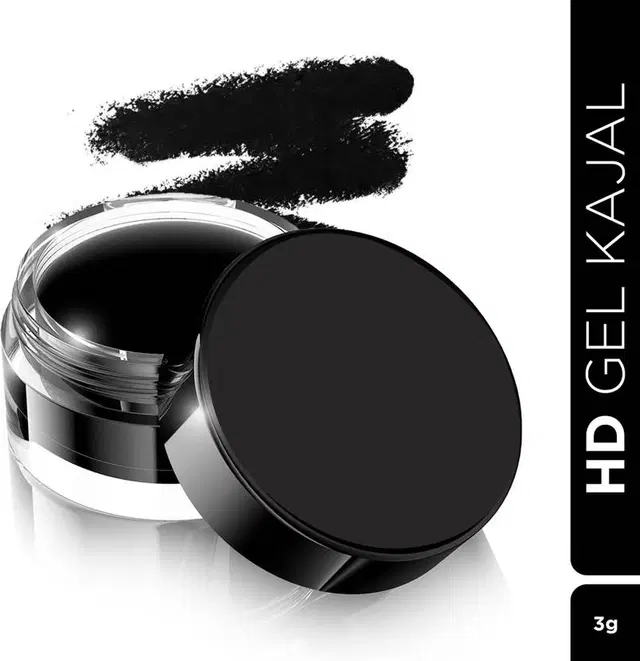 Seven Seas Smudgeproof & Waterproof HD Gel Kajal, Pack Of 1