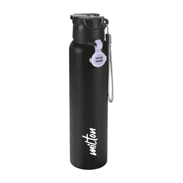 Milton Sipstar 1000 Stainless Steel Water Bottle with Sipper Lid, 875 ml, Green 875 ml Stainless Steel Bottle (Pack of 1, ) Green