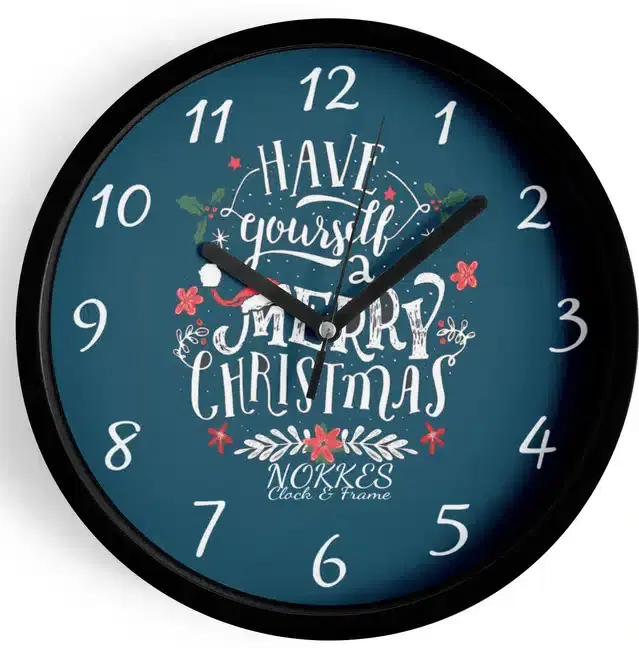 Christmas Analog Watch for Home, Multicolor, 7 Inches