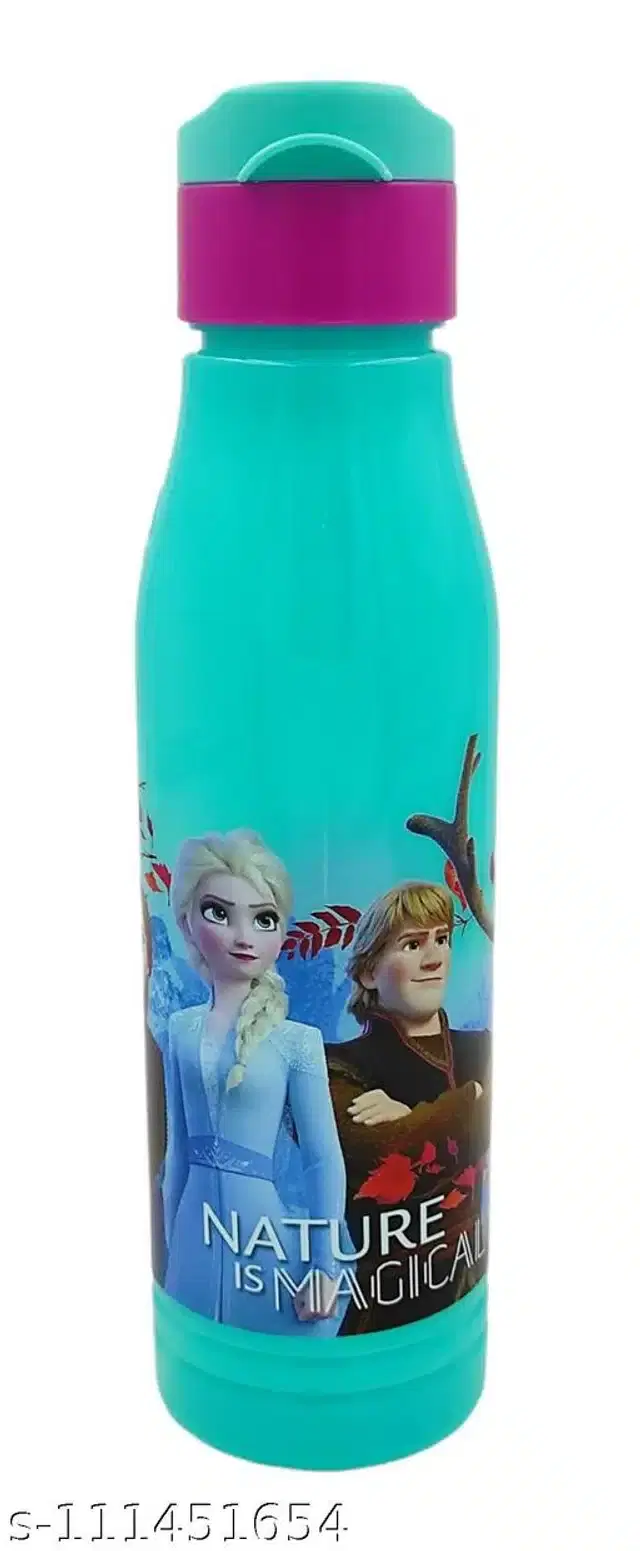 Plastic Water Bottle, Green, 800 ml