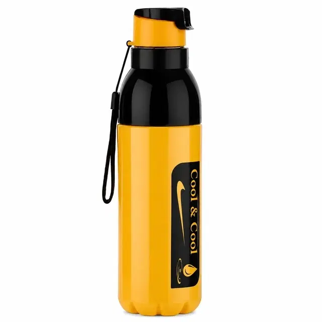 Cool & Cool Double Wall Vacuum Insulated Water Bottle 1000ml, Assorted