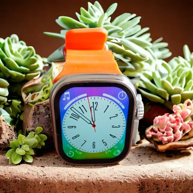 Silicone T800 Ultra Smartwatch, Orange