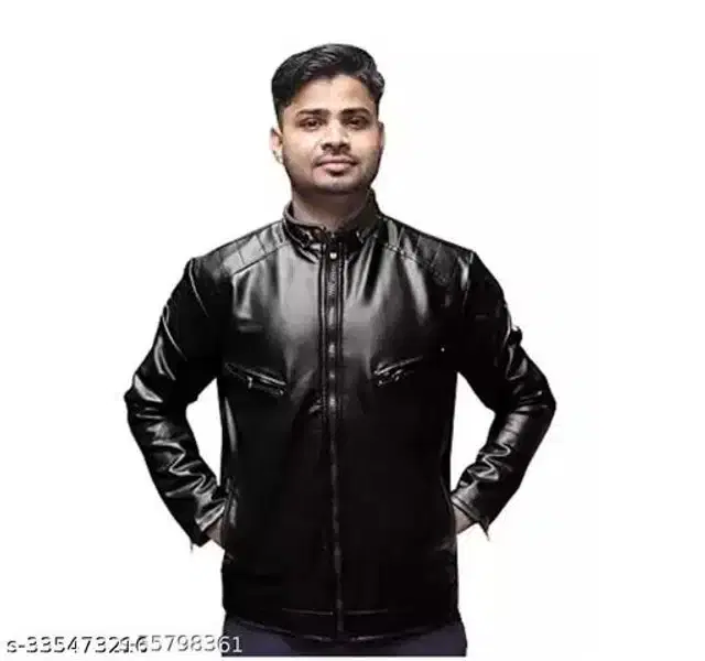 Full Sleeves Jacket for Men (Black, M)
