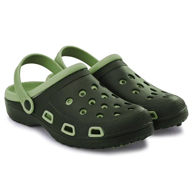 Clogs for Men, Green (8)