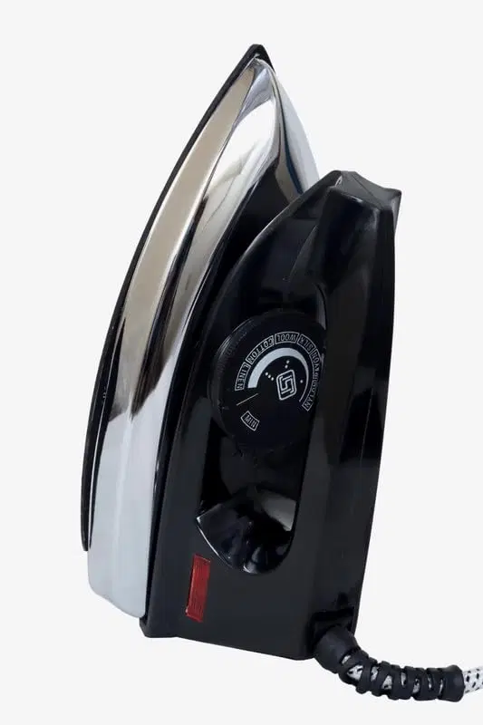 Maxotech Premium 750 Watts ISI Marked  Dry iron - Silve,Black, Pack of 1