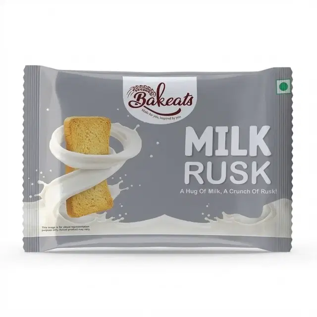 Bakeats Milk Rusk 300 g