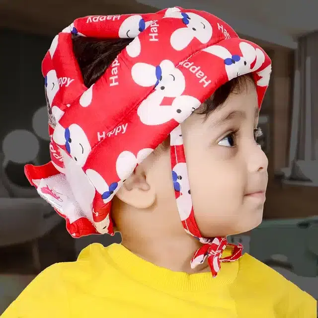 Safety Head Cushion Helmet for Kid (Red)