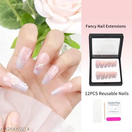 Fake Nails Nail Extension Kit, Multicolor, Set of 1