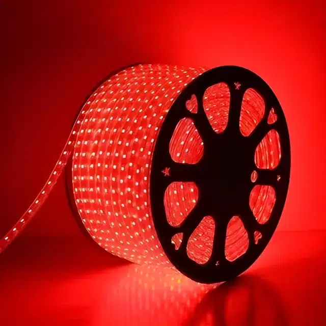 LED Rope Light, Red, 5 m, Pack of 1