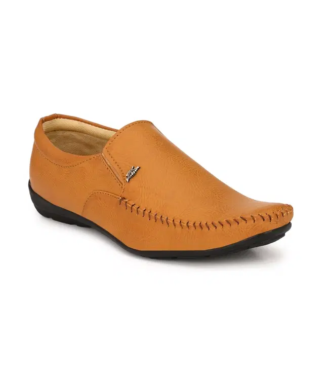Formal Shoes for Men (Tan, 6)