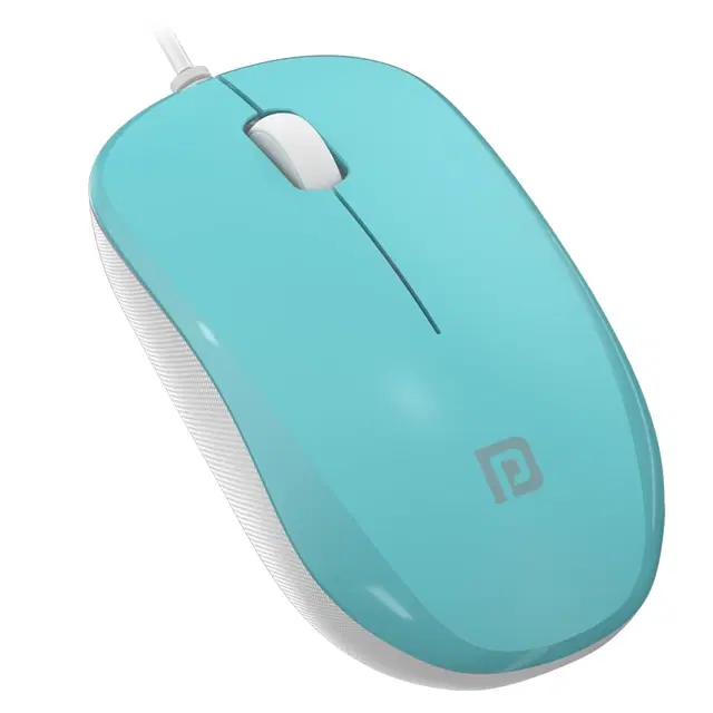 Wired USB Mouse, Blue