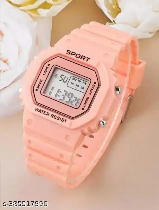 Digital Watch for Men & Women (Multicolor)