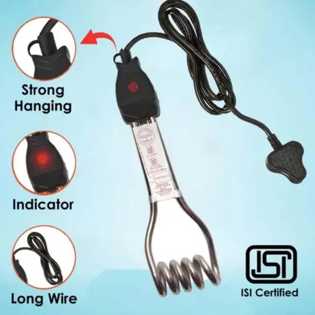 Copper Water Immersion Rod, Multicolor, 1000 W