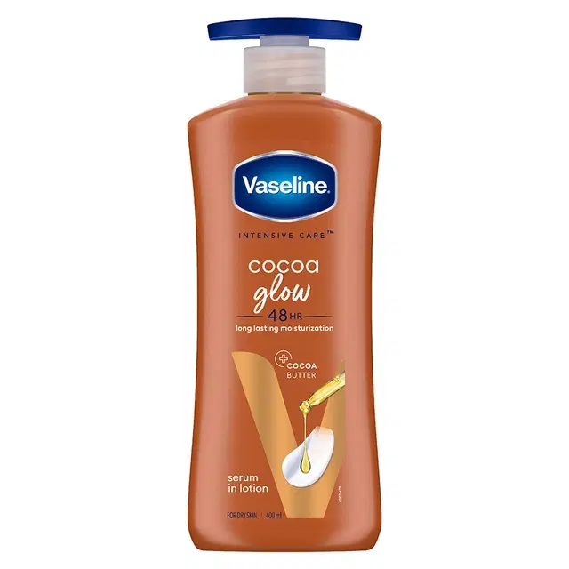Vaseline Intensive Care Cocoa Glow Body Lotion 400 ml