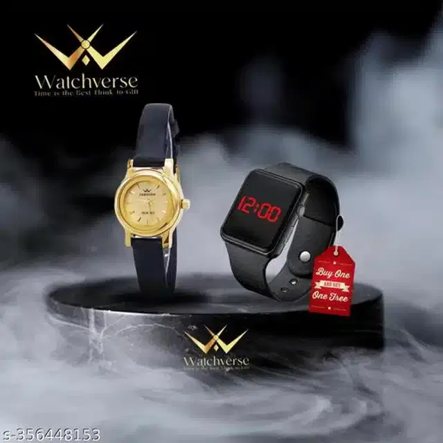 Analog Watch for Women (Multicolor)