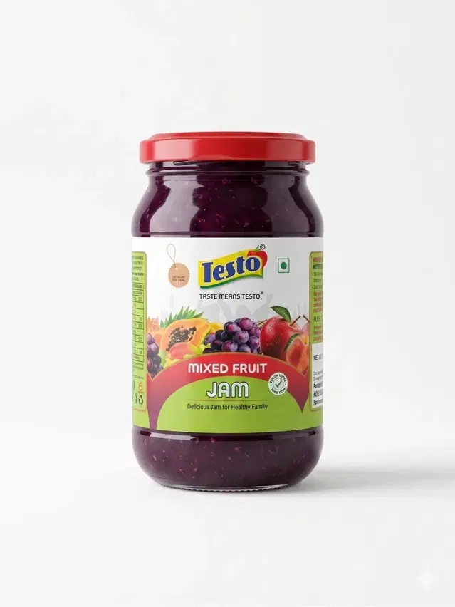 Testo Mixed Fruit Jam 500 g