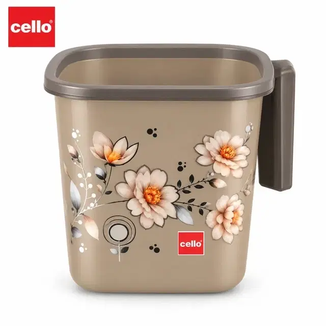 Cello Bloom Mug, 1.5 L, Cream | Sturdy & Easy-Grip Handle
