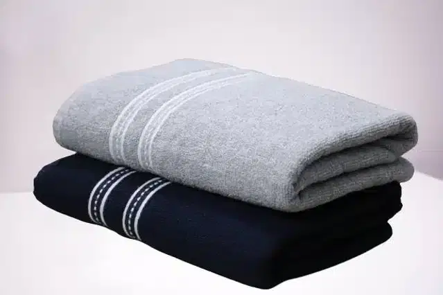 Bath Towel, 27x54 inches, Pack of 2, Multicolor