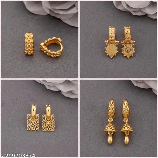 Latest Design Earrings/Studs/Bali Combo