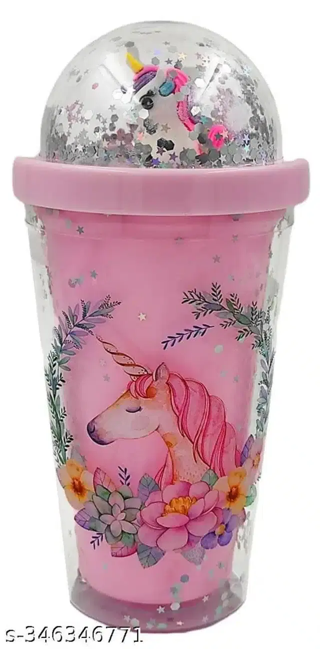 Sipper Water Bottle, Pink, 500 ml