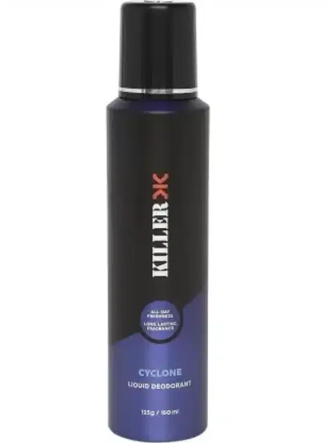 KILLER Cyclone Deodorant for Men, 150 ml