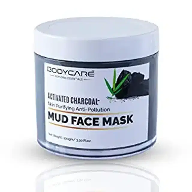 My Bodycare Activated Bamboo Charcoal Skin Purifying Mud Face Mask, 100 g
