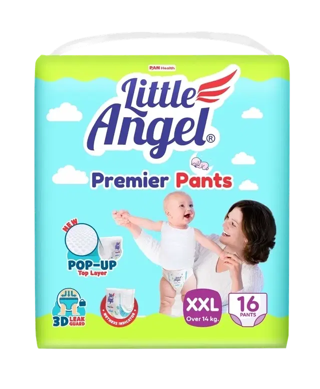 Little Angel Premier Baby Pants Xxl 16 Pants