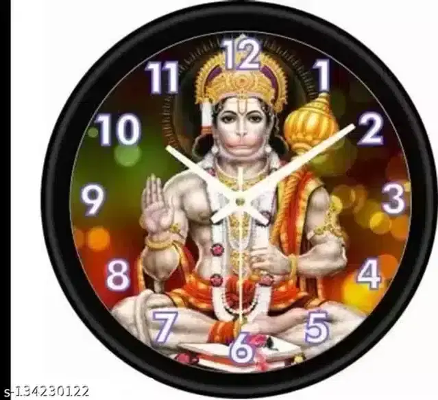 Wall Clock for Home, Multicolor, 10"