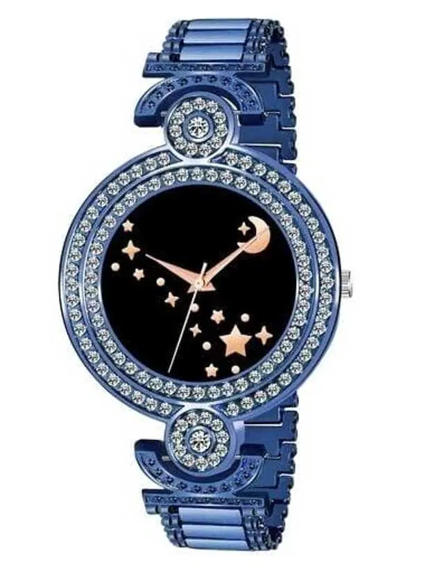 Analog Watch For Womens (Blue) (WS-318)