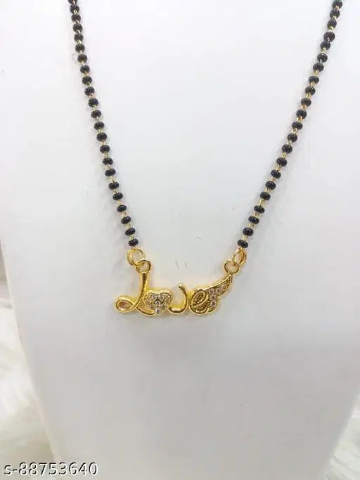 HASTKALA Mangalsutra for Women (Gold, Free Size)