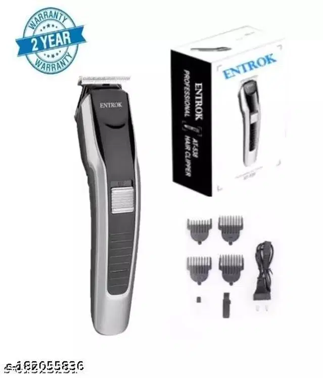 USB Insided of Charging Trimmer for Men, Black & Grey