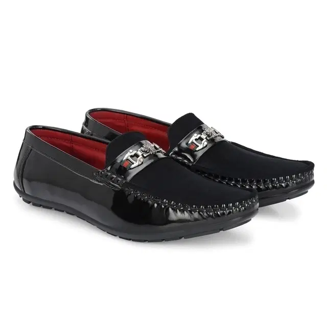 Fashionate Loafers for Men, Black (10)