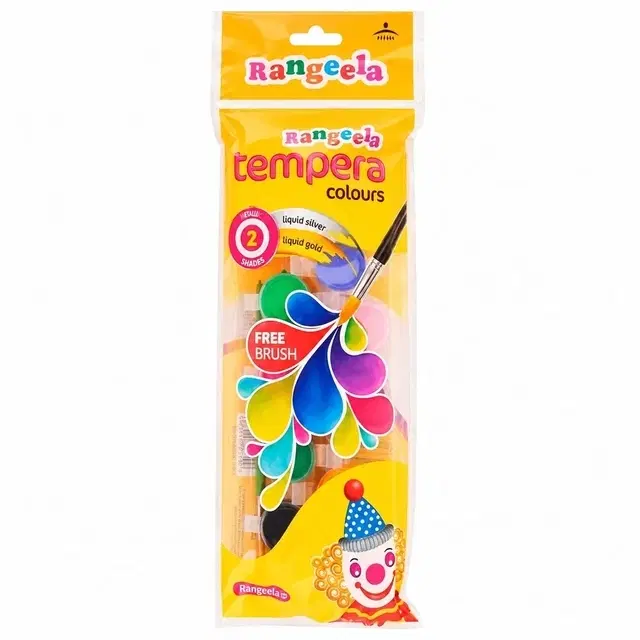 Rangeela Tempera 12 Shade Of 3 ml 36 ml