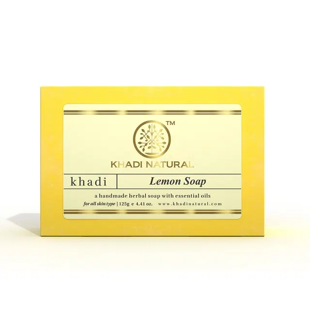 Khadi Natural Lemon Soap 125 g