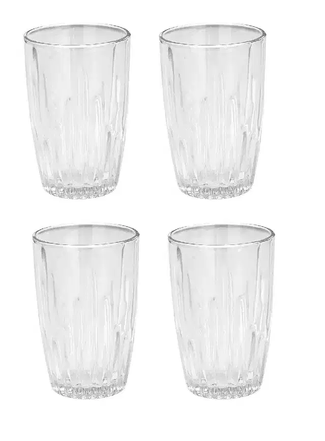 Liquor cum Cocktail Glasses, Transparent, 200 ml, Pack of 4