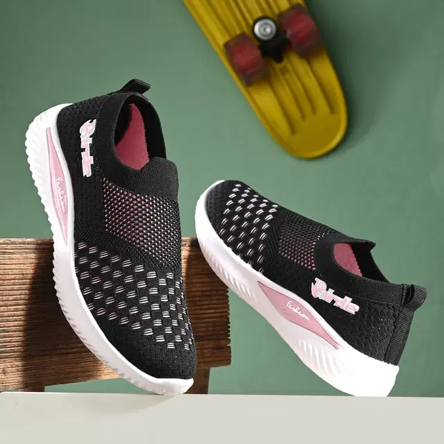 Casual Shoes for Women (Black, 6)