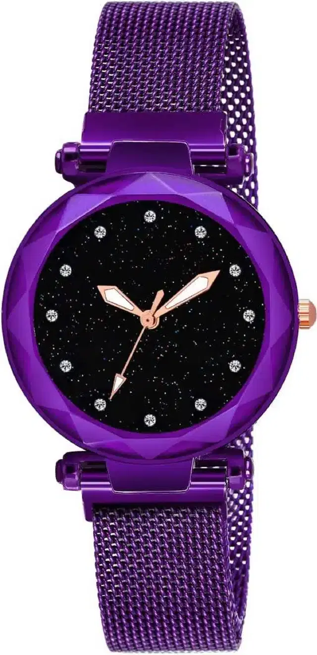 Women's Analog Watches, Pack of 1 (Purple)
