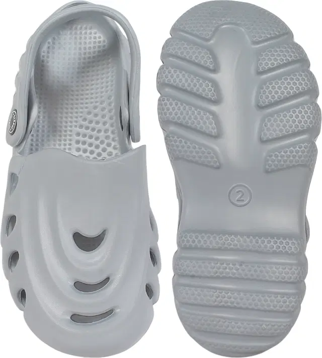 Clogs for Boys (Grey, 2)
