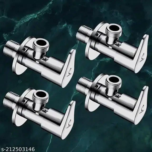 Bathroom Tap, Silver, Pack Of 4