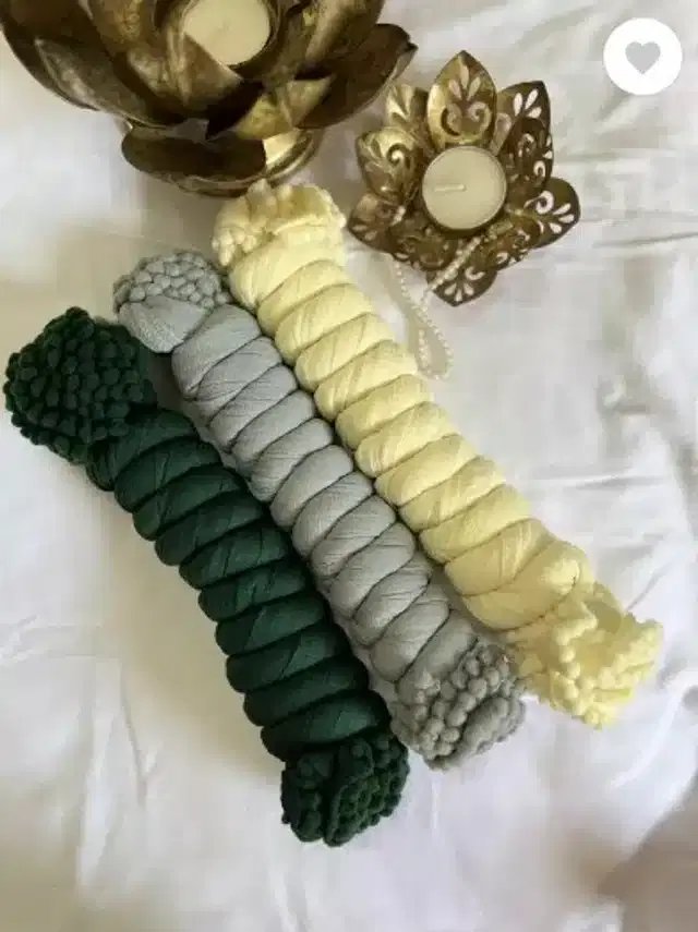 Dupatta for Women, Pack of 3 (Multicolor, 2 m)