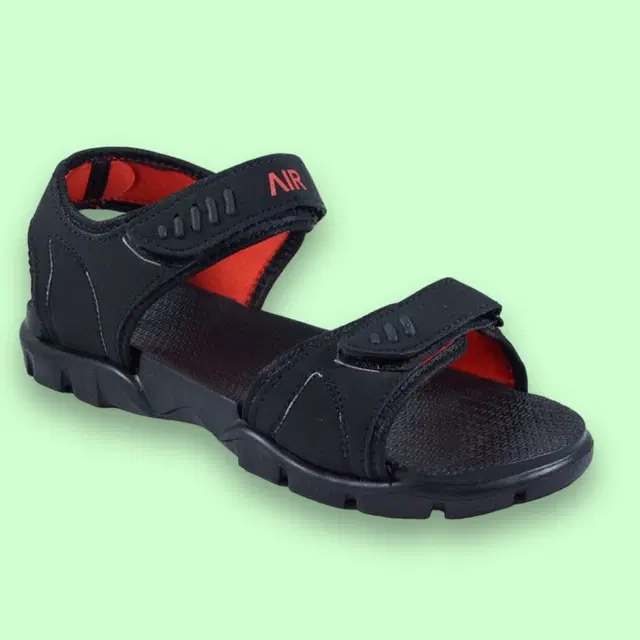 Sandals for Men (Black, 6)